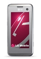 LG KF700 7.62 cm (3") 107 g Silver