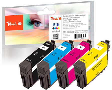 Peach 320155 ink cartridge Black, Cyan, Magenta, Yellow