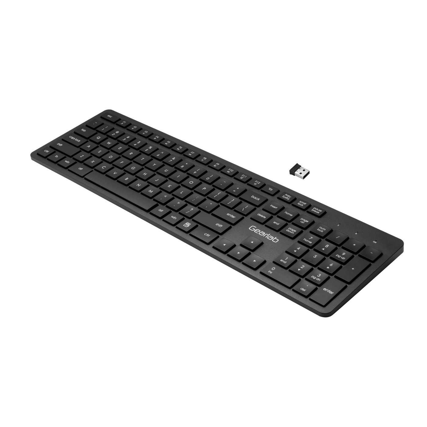 eSTUFF GLB212202 keyboard Office USB QWERTY US International Black – image 3