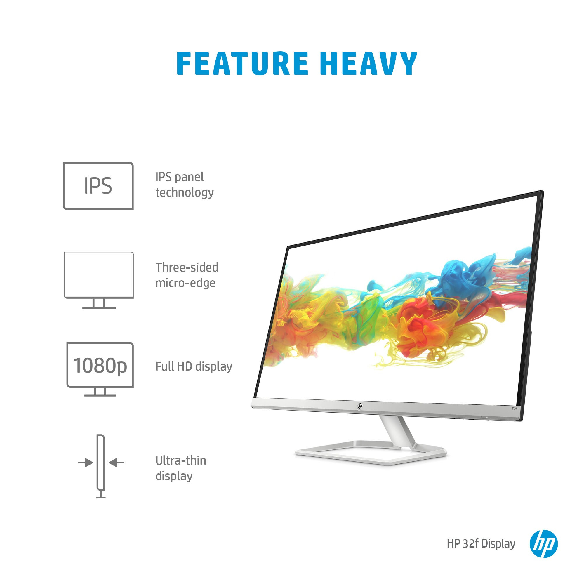 HP 32f computer monitor – image 7