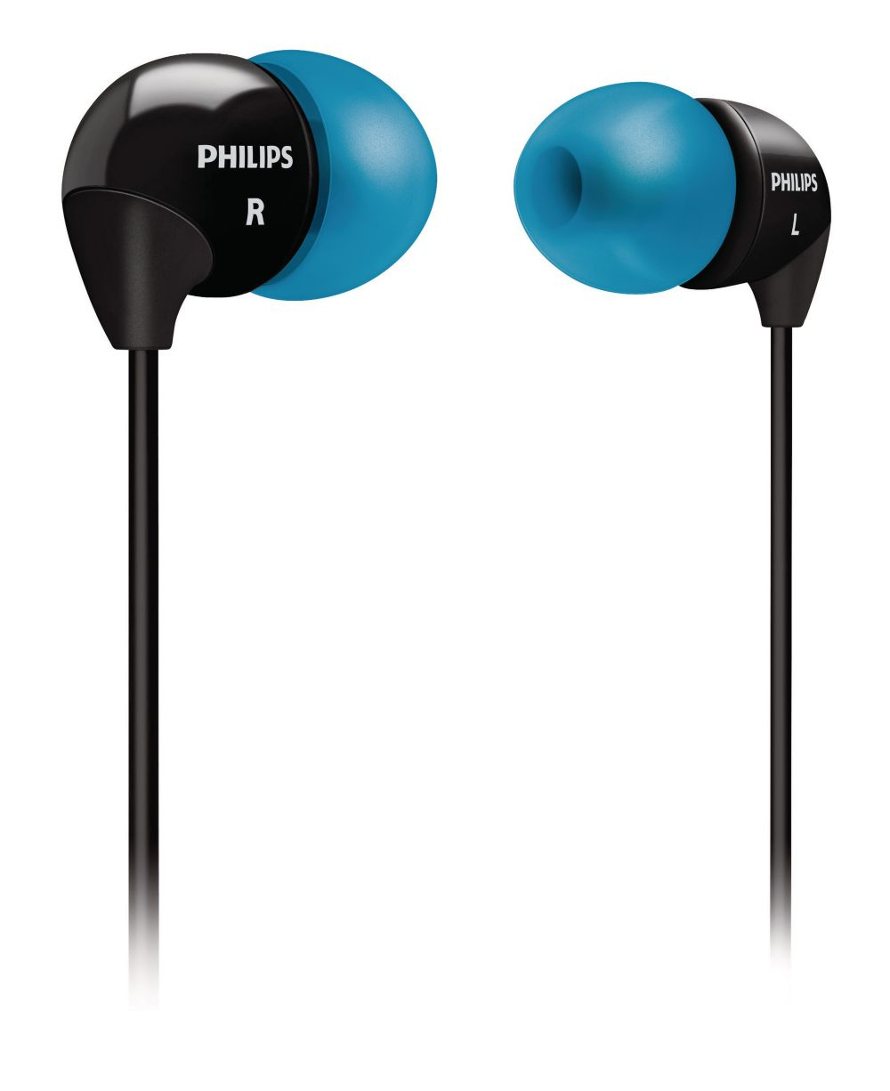 Philips SHE3500BL/28 — vue 1 sur 2