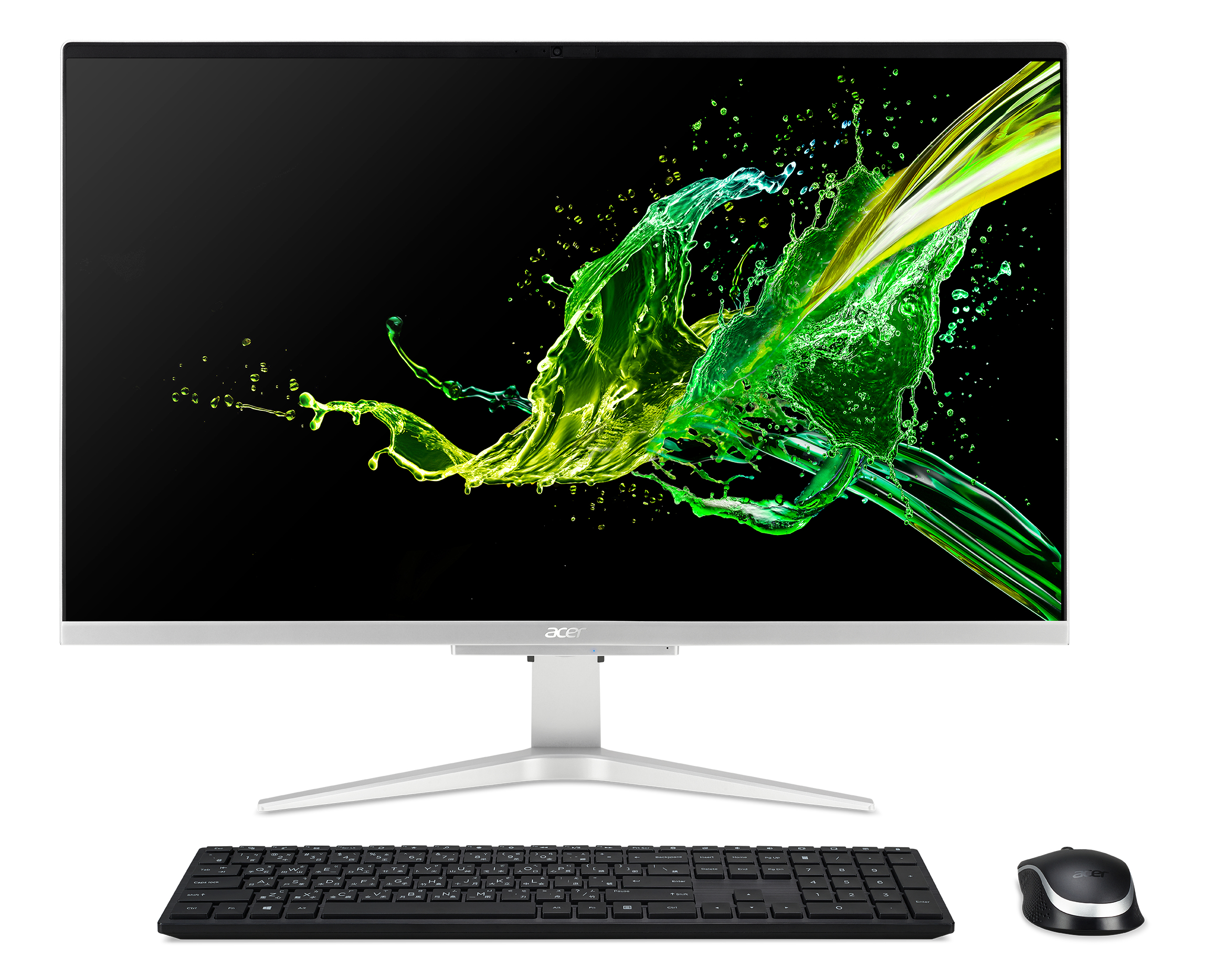 Acer Aspire C27-1655 I5624 NL Intel® Core™ i5 i5-1135G7 68.6 cm (27″) 1920 x 1080 pixels All-in-One PC 16 GB DDR4-SDRAM 1 TB SSD NVIDIA GeForce MX330 Windows 10 Home Wi-Fi 5 (802.11ac) Black, Silver image 1