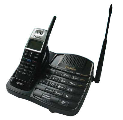 EnGenius EP-801 telephone DECT telephone Black