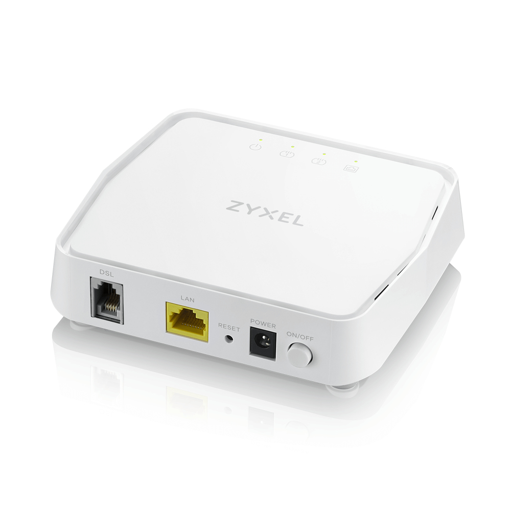 Zyxel VMG4005-B50A kabelansluten router Gigabit Ethernet Vit
