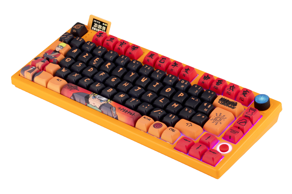 Konix Naruto 80389000009 keyboard Gaming RF Wireless + Bluetooth Orange – image 4