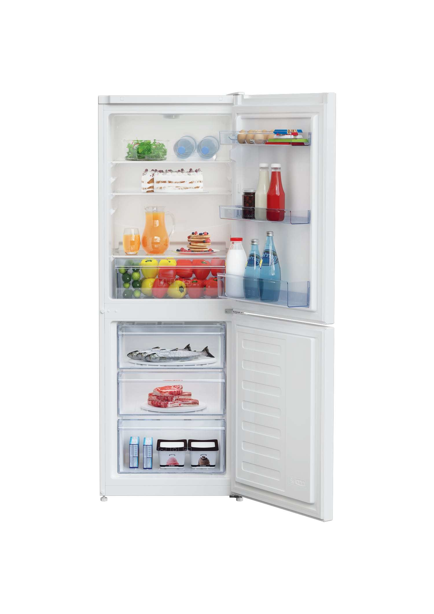 Beko RCSA240K30WN fridge-freezer Freestanding – image 2