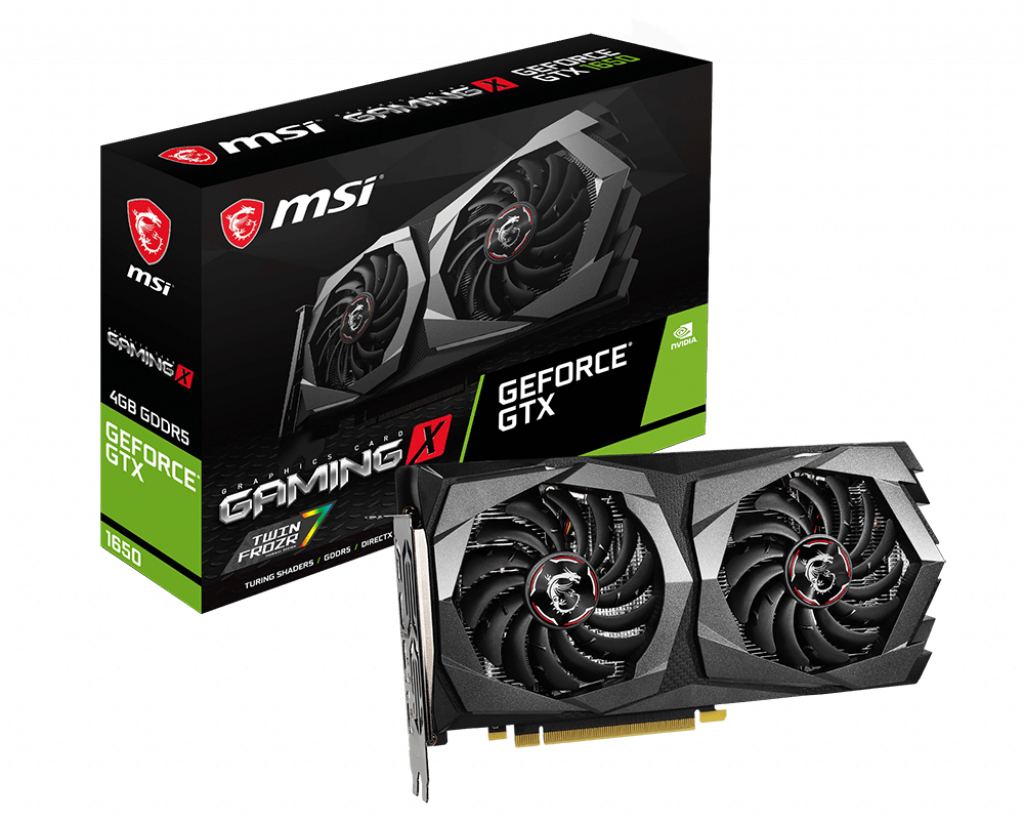 MSI GAMING GeForce GTX 1650 X 4G