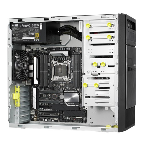ASUS ESC700 G4 Intel Xeon W W-2245 32 GB DDR4-SDRAM 2.51 TB HDD+SSD NVIDIA Quadro RTX 4000 Tower Workstation Black image 4