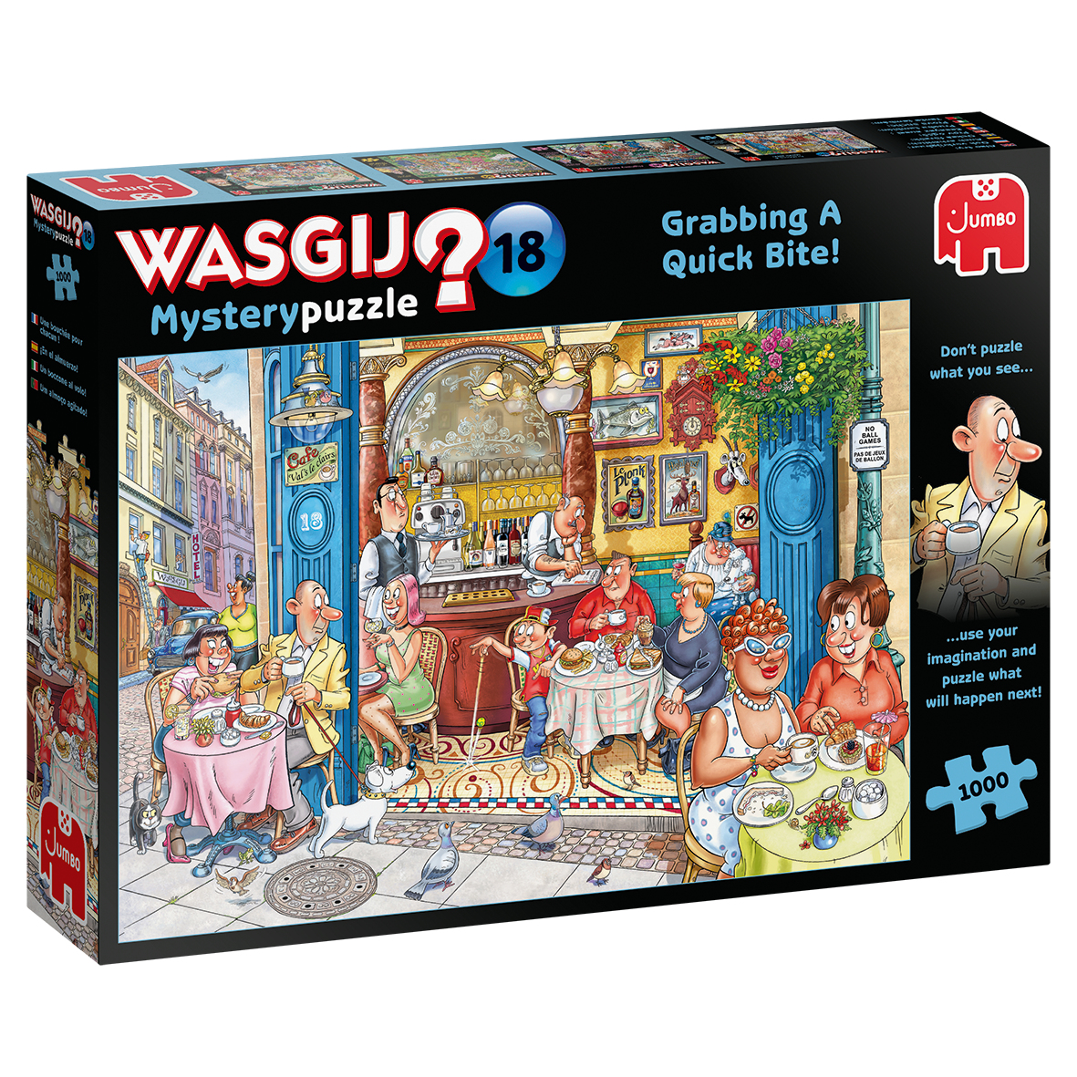 Wasgij Mystery 18 1000 pcs Puzzle 1000 pz Cartoni