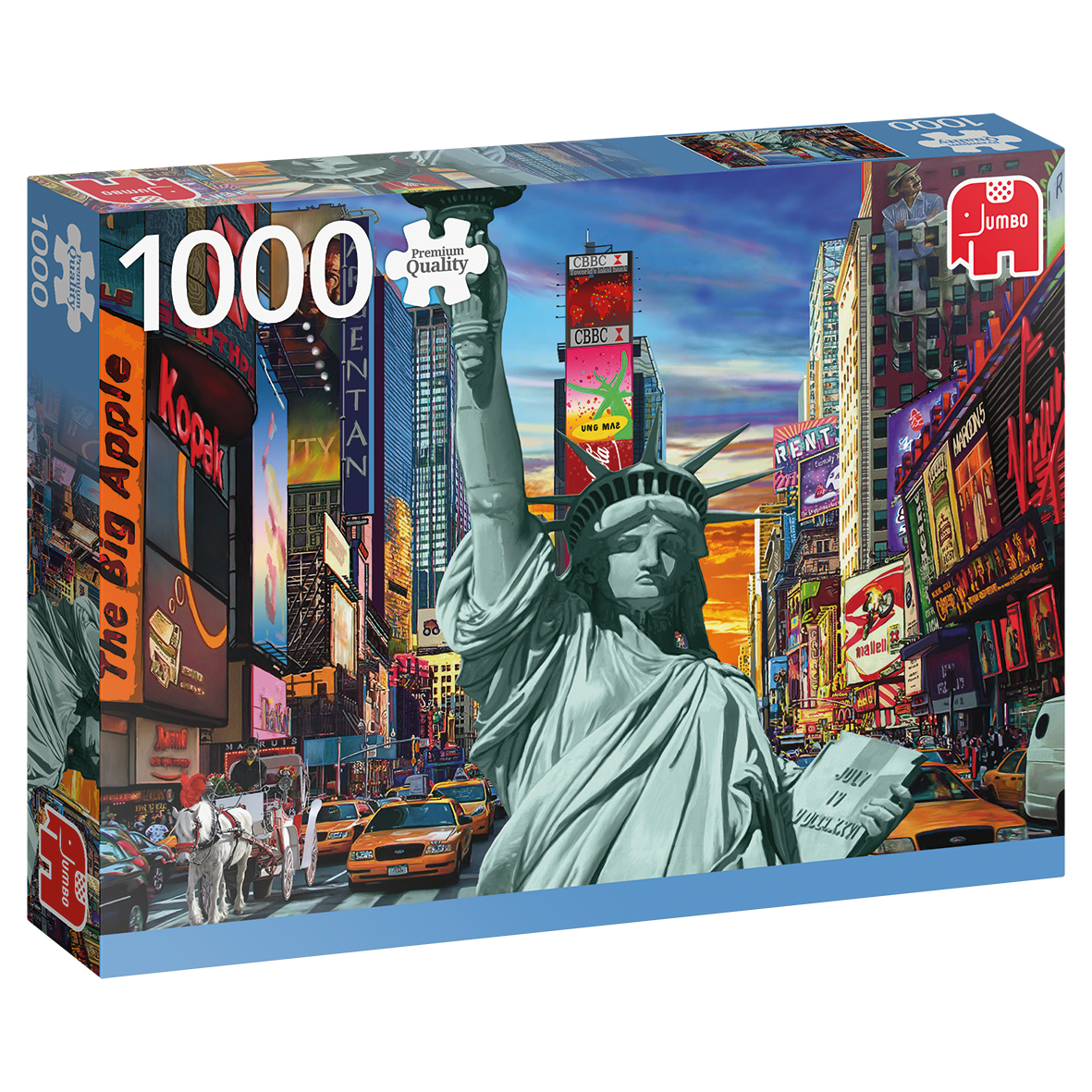 Premium Collection New York City 1000 pcs Puzzle 1000 pz Landscape