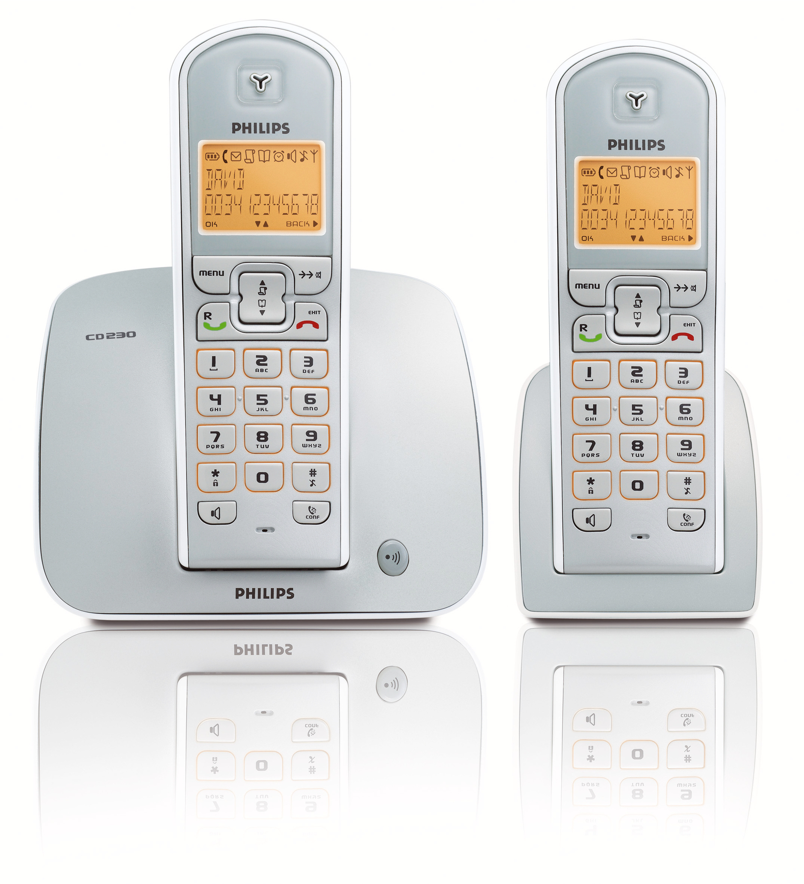 Philips CD2302S Cordless telephone – image 1