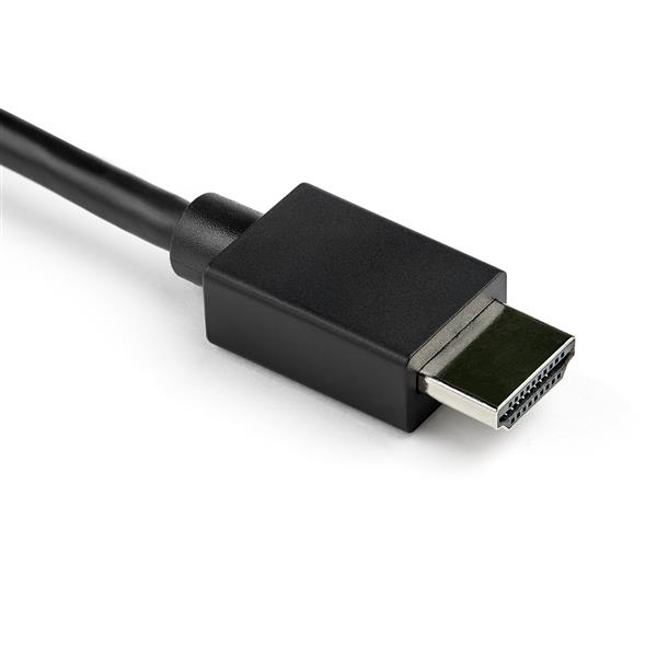 Adaptador StarTech.com VGA2HDMM2M - VGA a - HDMI - Alimentación USB - 2 Mts - 1080p - Negro - VGA2HDMM2M Adaptador StarTech.com VGA2HDMM2M - VGA a - HDMI - Alimentación USB - 2 Mts - 1080p - Negro - VGA2HDMM2M