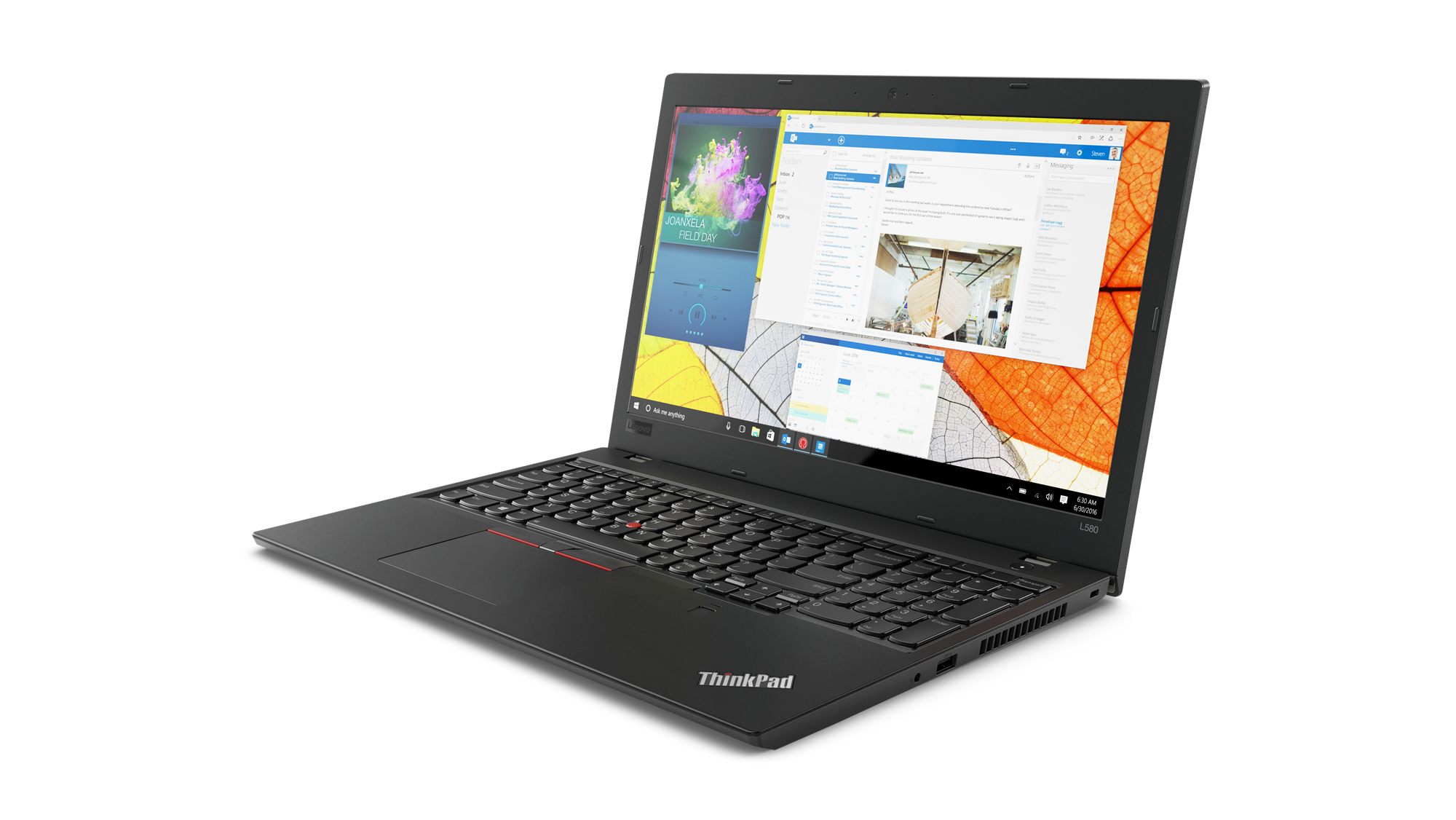 Specs Lenovo ThinkPad L580 Intel® Core™ i3 i3-7020U Laptop 39.6 cm