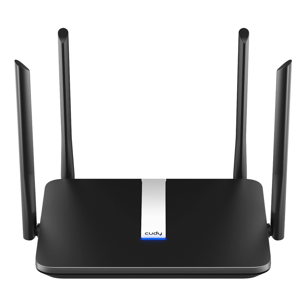 Cudy WR2100 wireless router Gigabit Ethernet Dual-band (2.4 GHz – image 1