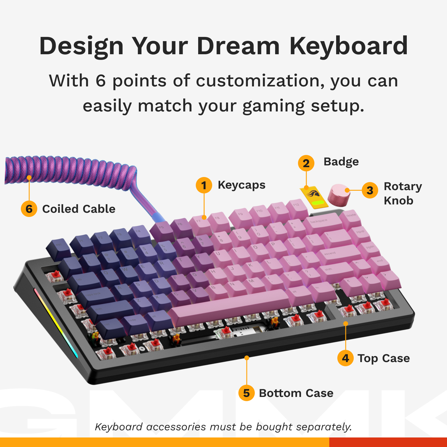 Glorious Gaming GMMK 3 PRO 75% Barebones – image 8