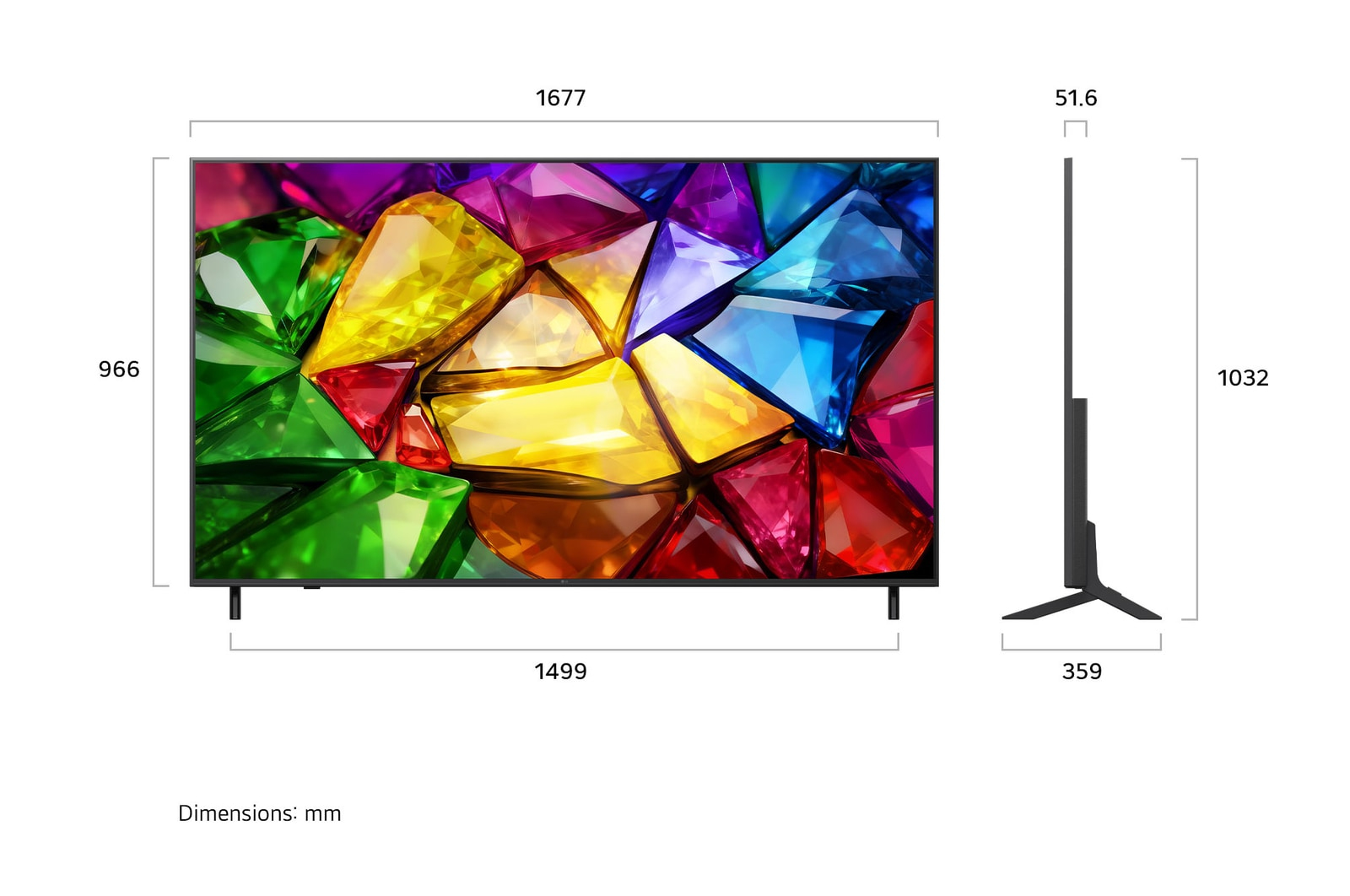 LG Mini RGB evo AI 75MRGB88B6B – image 2