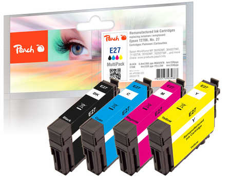 Peach 320178 ink cartridge Black, Cyan, Magenta, Yellow