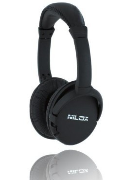 Nilox J27-HWL Headphones Wireless Head-band Black