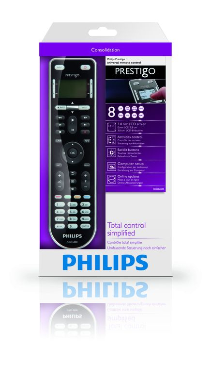 Philips Prestigo Universal remote control SRU6008/10 – image 3