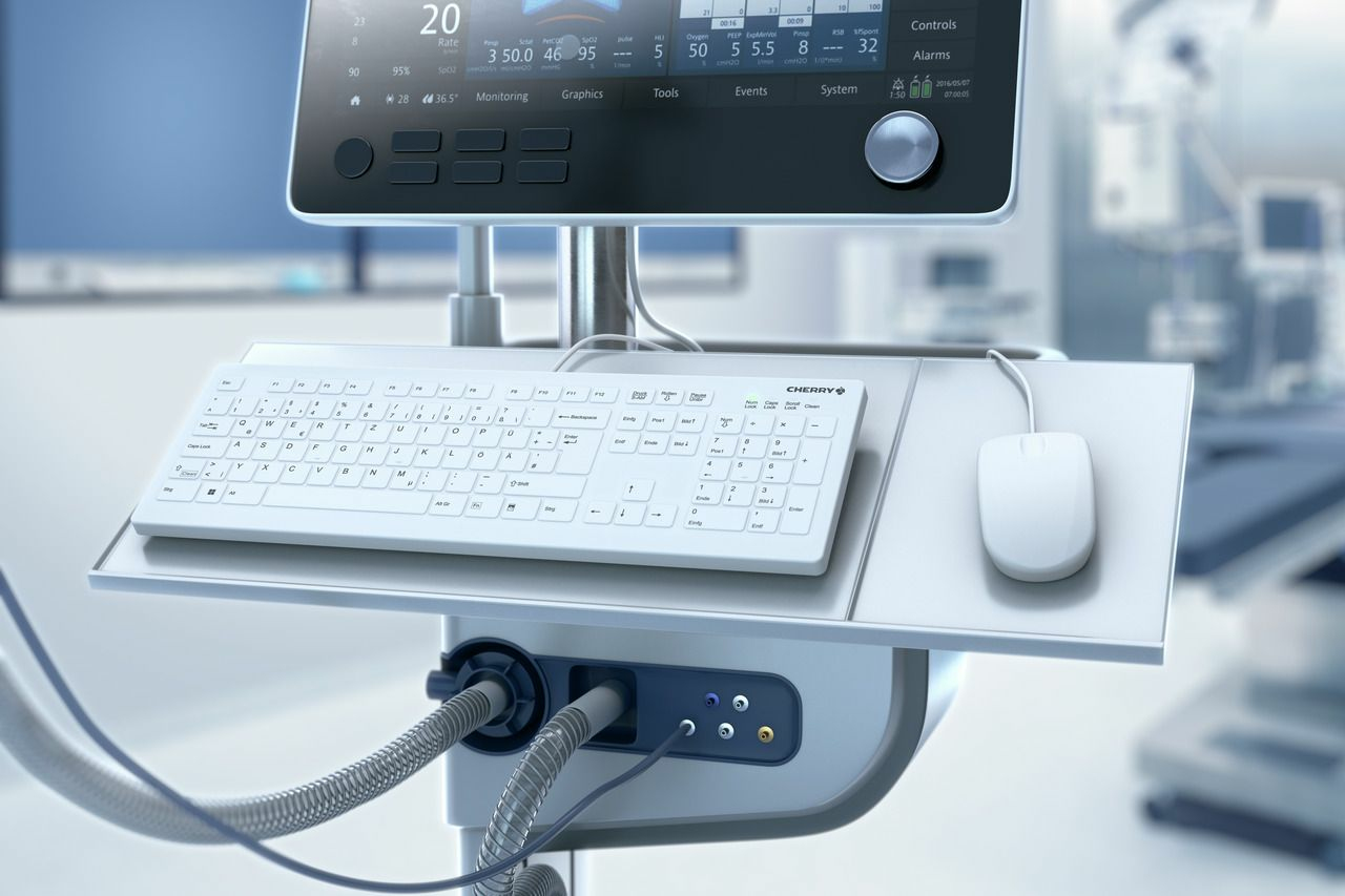 Contour Design Active Key AK-C8112 keyboard Medical USB QWERTY Italian White – image 6