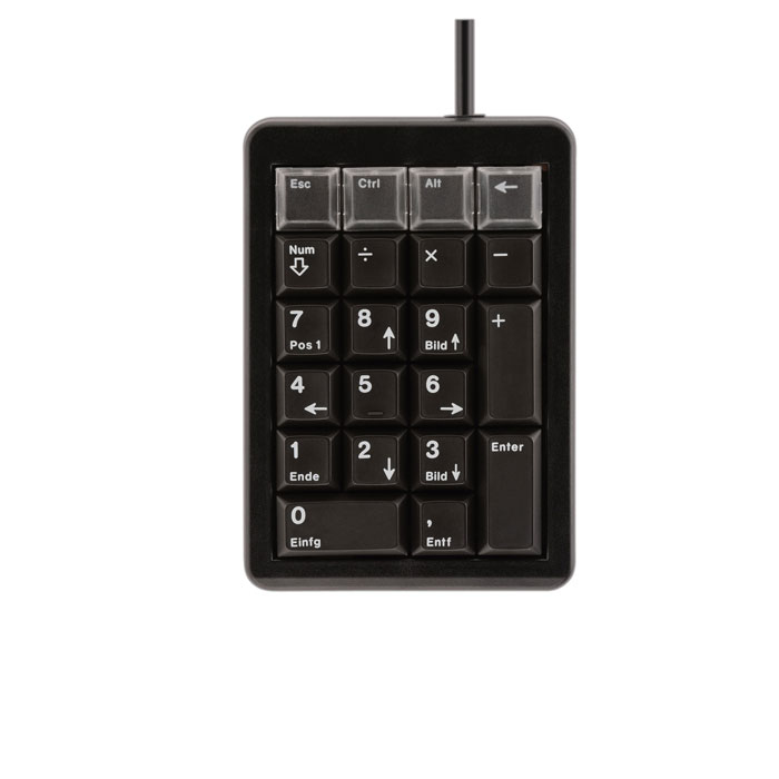 CHERRY G84-4700 numeriskt tangentbord Bärbar dator/PC USB Svart