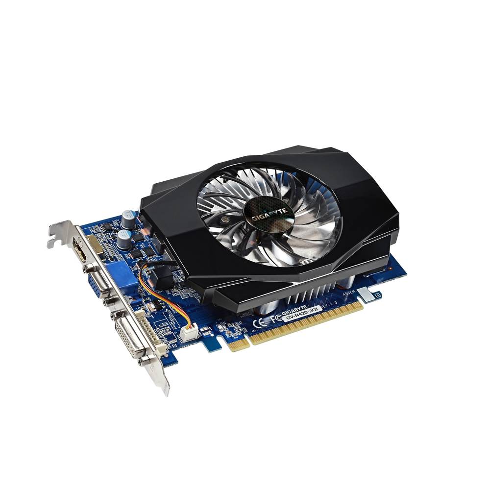 GIGABYTE GV-N420-2GI graphics card NVIDIA GeForce GT 420 – image 1