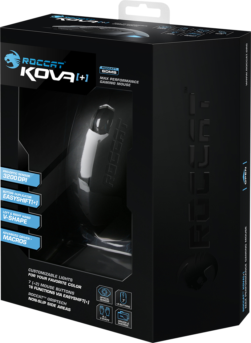 Turtle Beach KOVA [+] Max Performance Gaming Mouse, Black – image 7