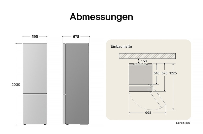 LG GBV5250CEP Freestanding – image 5