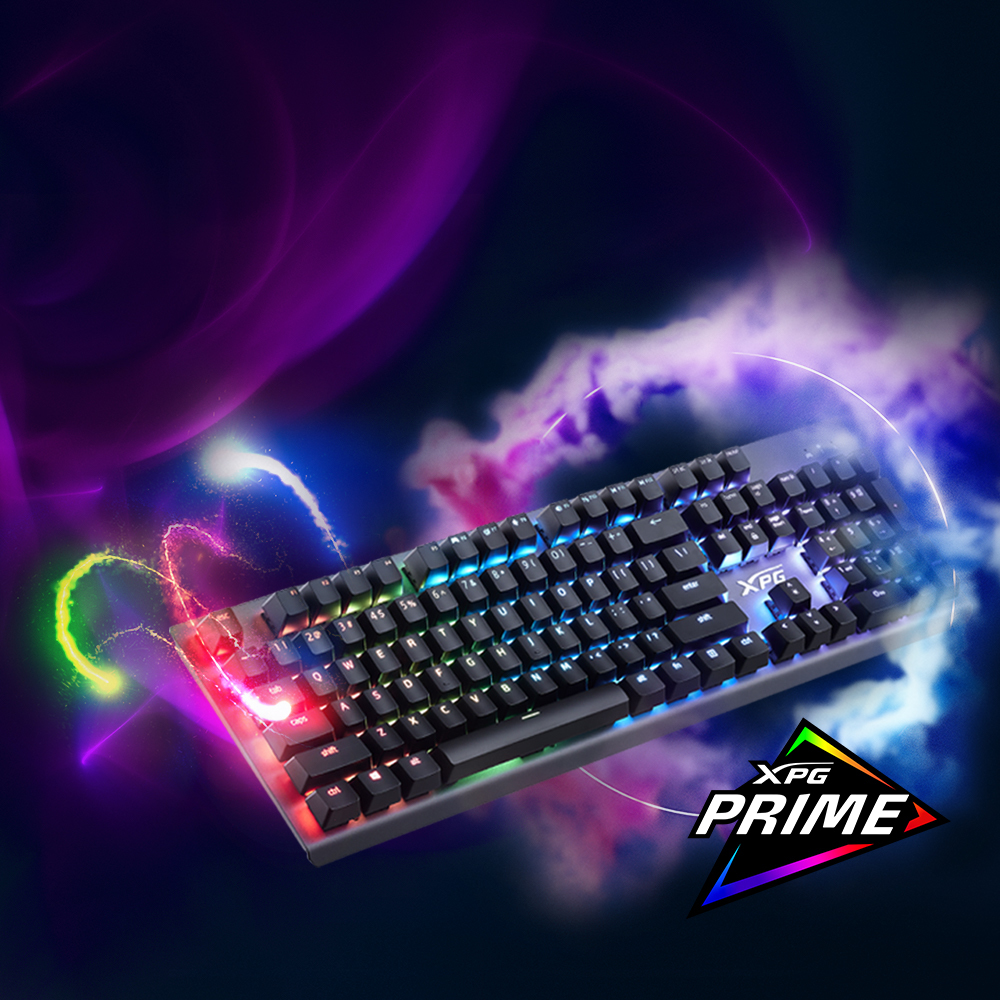 XPG MAGE keyboard Gaming USB QWERTY Spanish Black – image 2