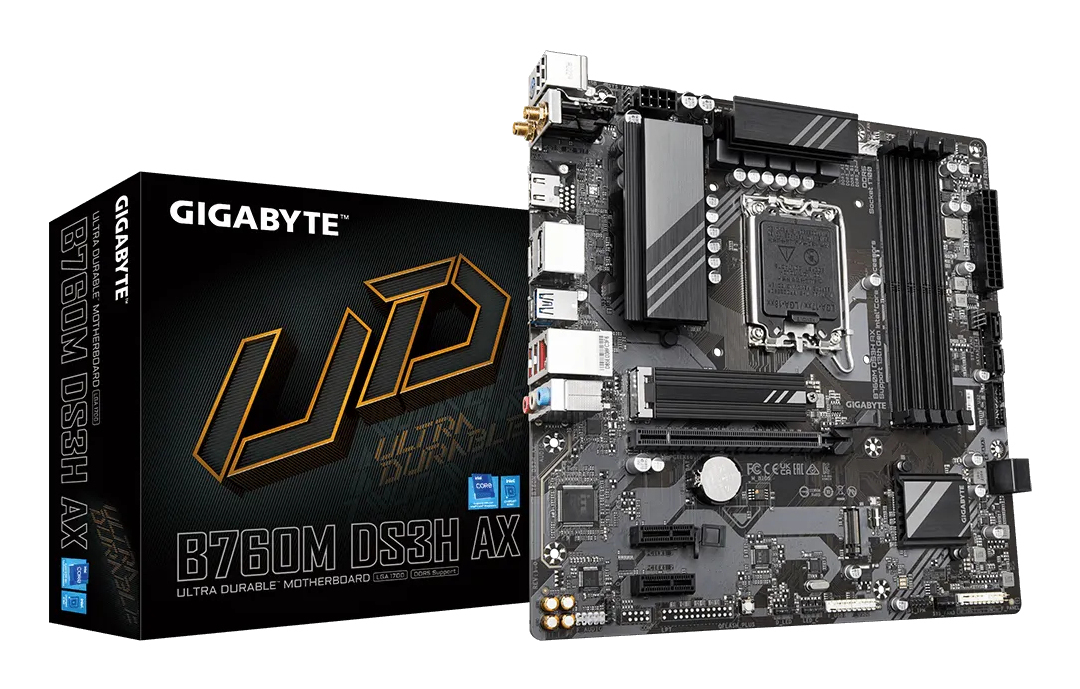 GIGABYTE B760M DS3H AX