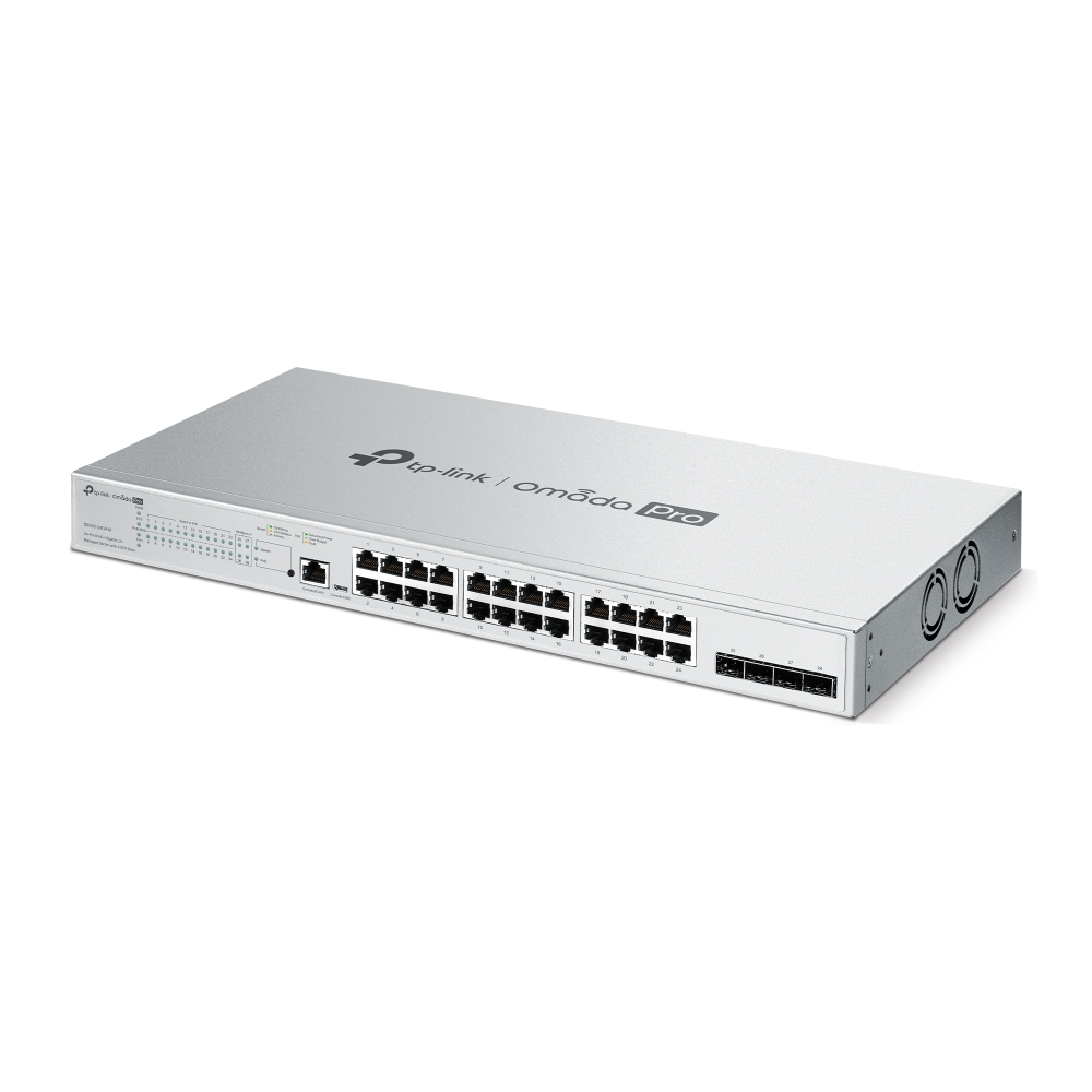 TP-Link Omada Pro 24-Port PoE+ Gigabit L2+ Managed Switch with 4 SFP Slots – image 3
