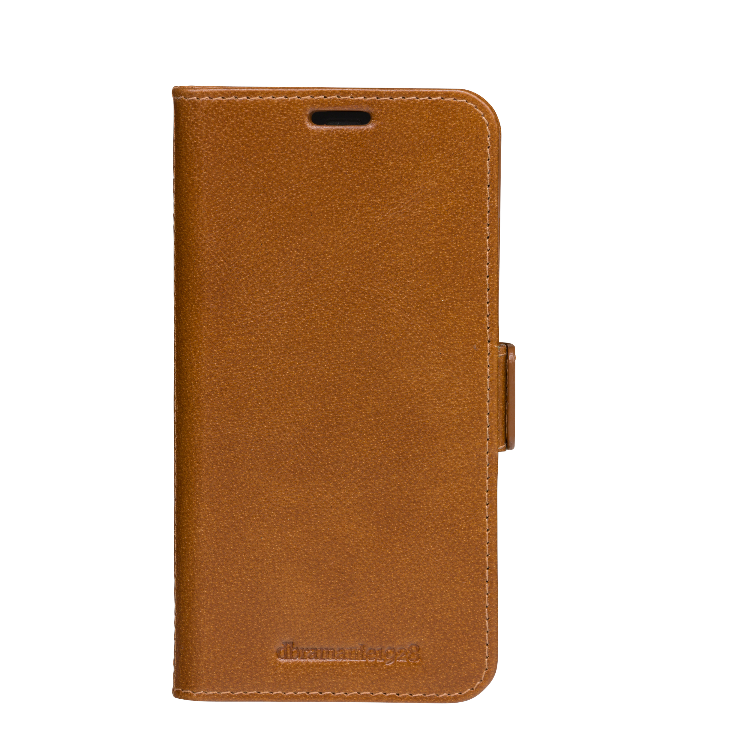 dbramante1928 Copenhagen Slim - Flip cover for mobile phone - full-grain leather - tan - for Apple iPhone 11