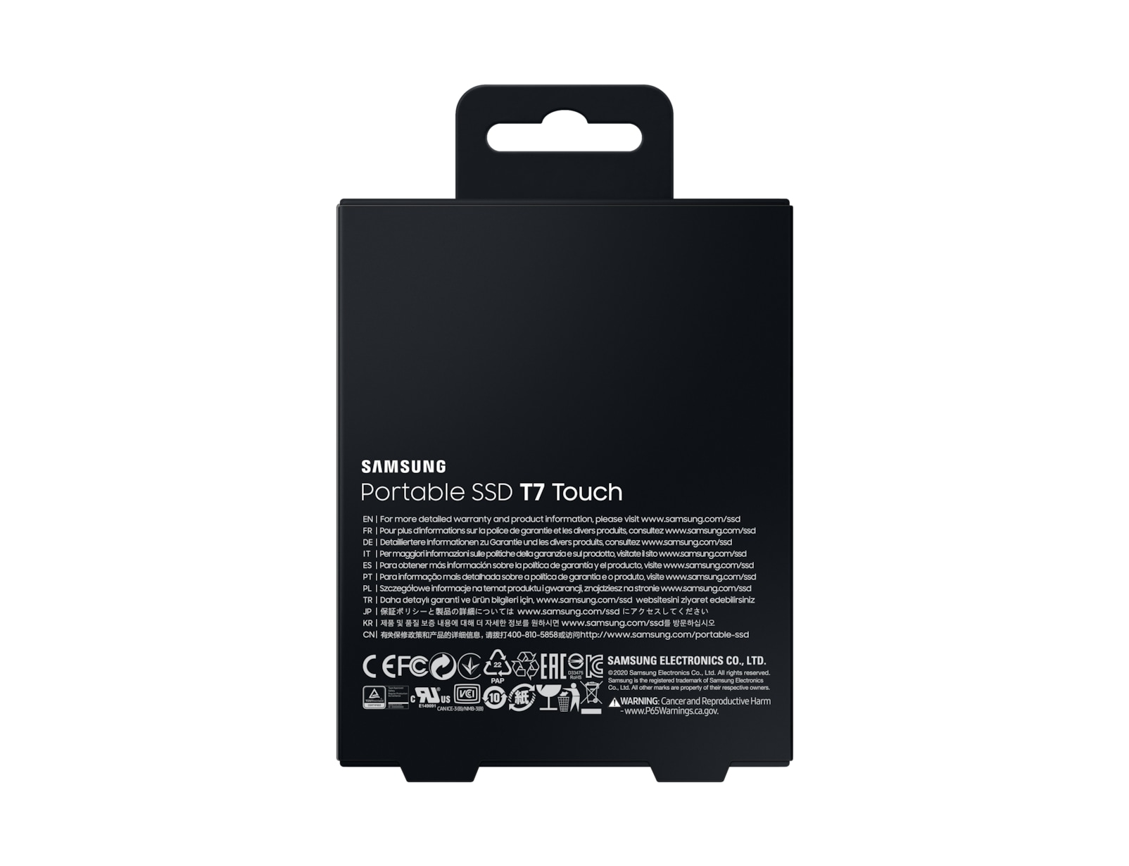 Samsung T7 Touch 1 TB USB Type-C 3.2 Gen 2 (3.1 Gen 2) Black image 14