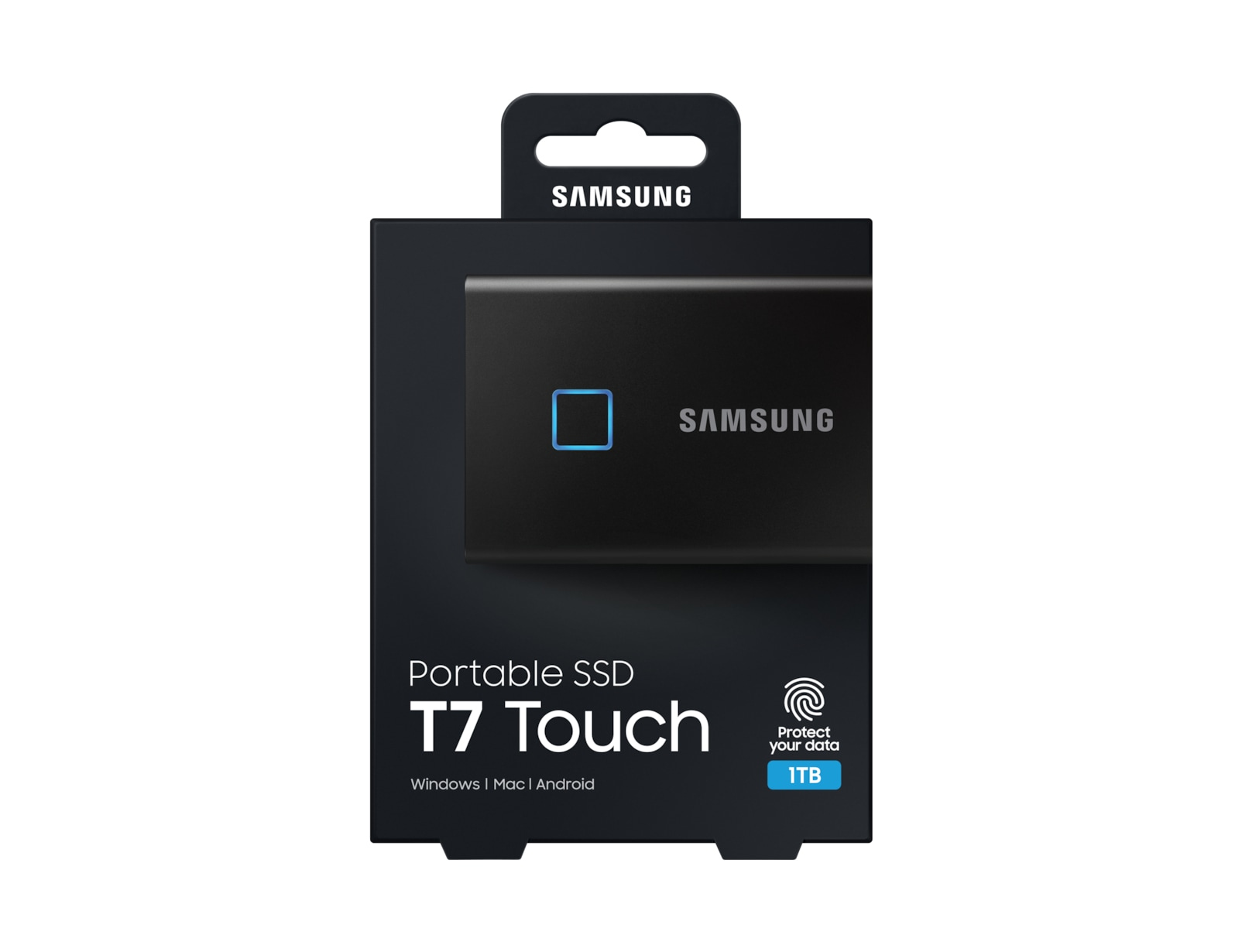Samsung T7 Touch 1 TB USB Type-C 3.2 Gen 2 (3.1 Gen 2) Black image 13