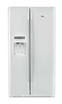 Whirlpool WSC5533AX side-by-side refrigerator Freestanding