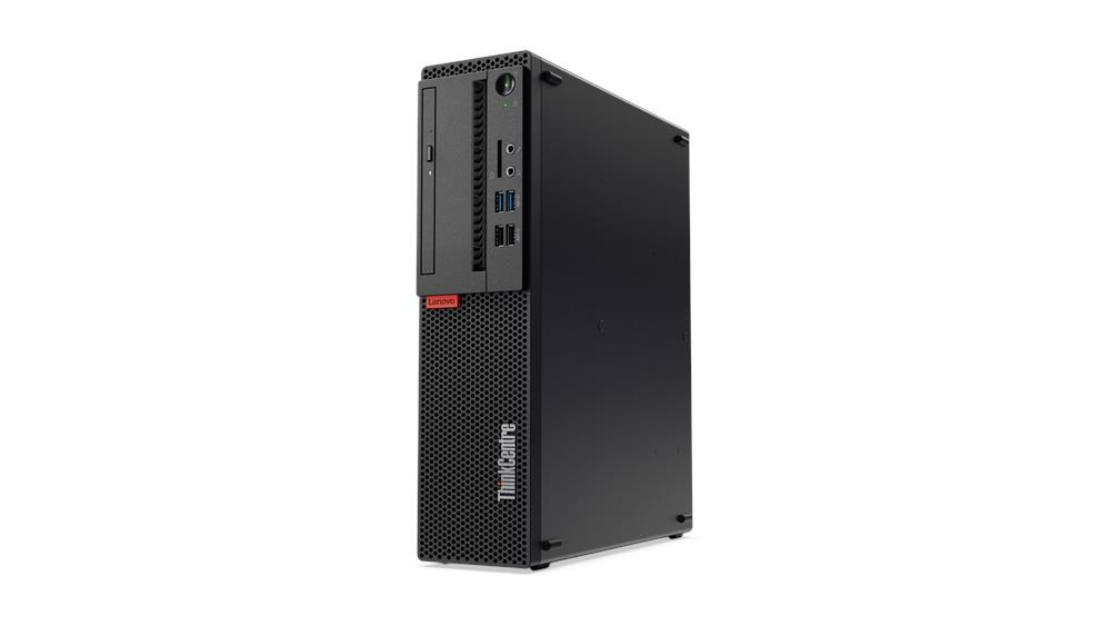 Lenovo ThinkCentre M75s AMD Ryzen™ 5 PRO 3400G 16 GB DDR4-SDRAM 512 GB SSD Windows 10 Pro SFF PC Black image 3