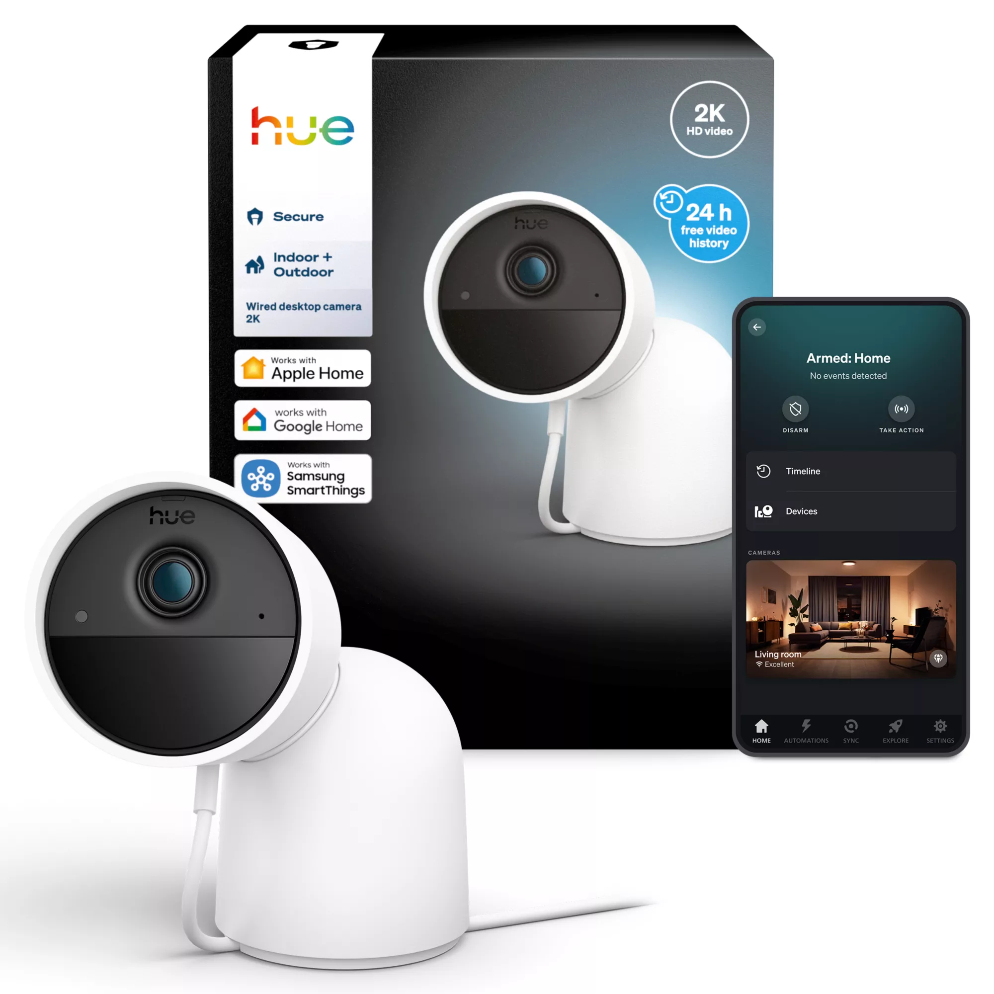 Philips by Signify Philips Secure 2K Desktop Camera – image 3