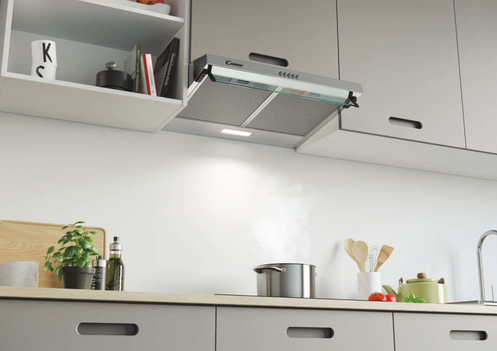 Candy CFT62/3X Wall-mounted Stainless steel 200 m³/h – image 2