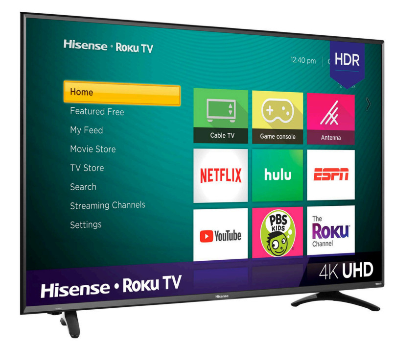 43A60SR 109.2 cm (43") 4K Ultra HD Smart TV Wi-Fi Black