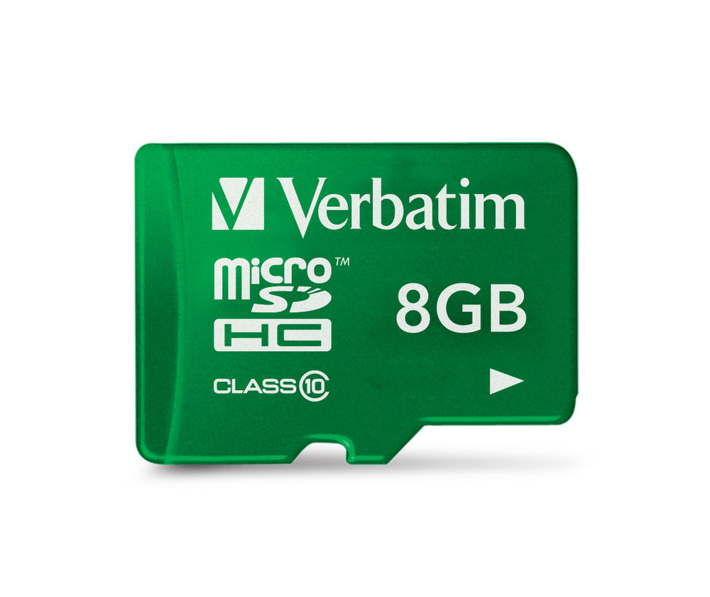 Verbatim 8GB Tablet microSDHC Class 10 – image 1