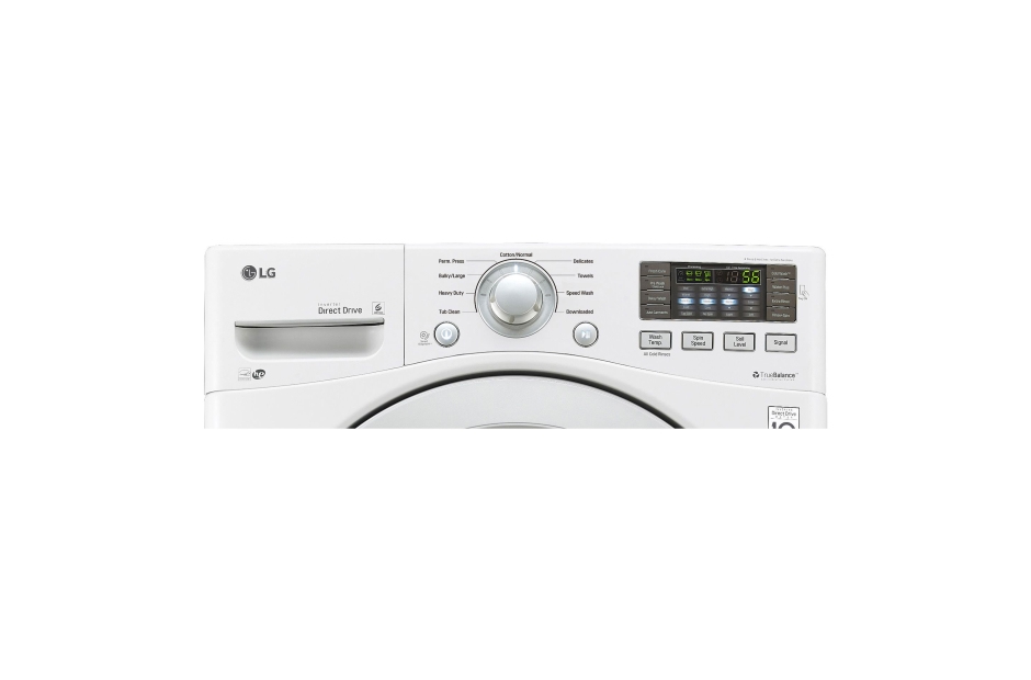 LG WM3270CW washing machine Front-load 1300 RPM White – image 4