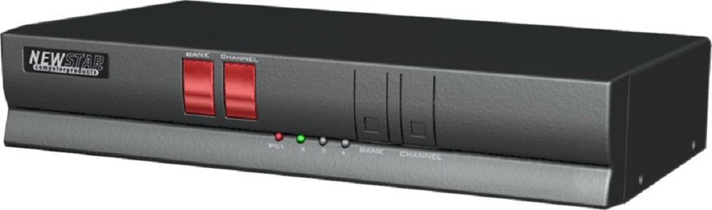 Neomounts KVM switch, 4-port, PS/2 – image 1