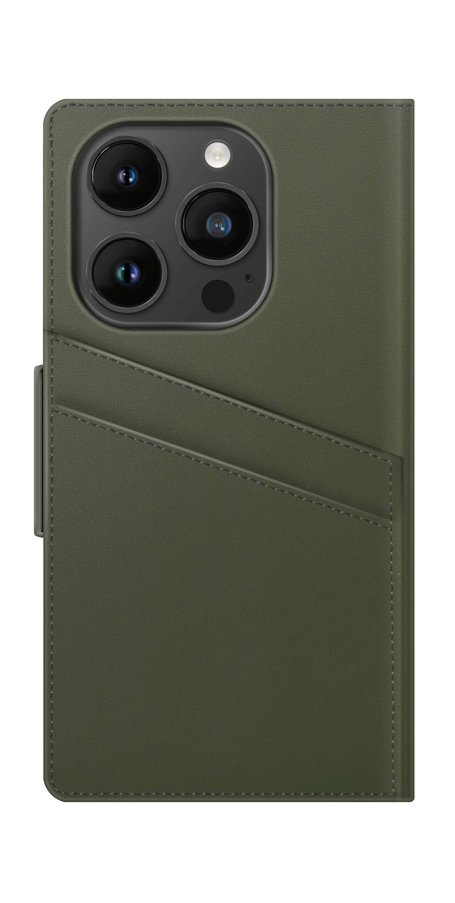 iDeal of Sweden Atelier Wallet iPhone 14PR Intense Khaki