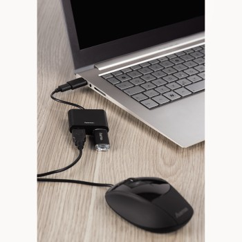 Hama 00054140 interface hub USB 2.0 Micro-B 480 Mbit/s Black – image 3