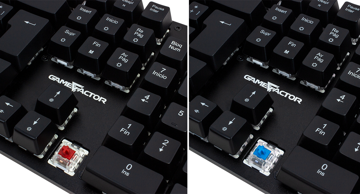 Teclado Gamer Game Factor Alámbrico Multimedia Rgb Blanco Switch Azul - KBG400-PK-BL Teclado Gamer Game Factor Alámbrico Multimedia Rgb Blanco Switch Azul - KBG400-PK-BL