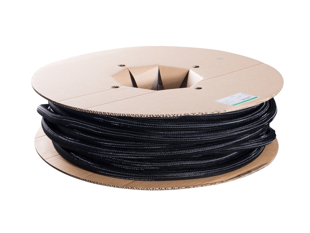 صورة Multibrackets M Universal Cable Sock Self Wrap Basic 19mm Black 50m