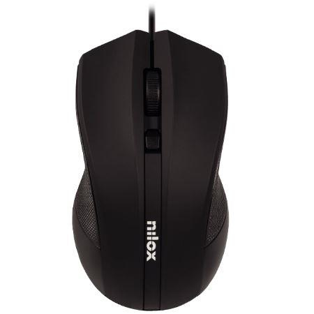 Nilox OTTICO mouse Office Ambidextrous USB Type-A Optical 1600 DPI