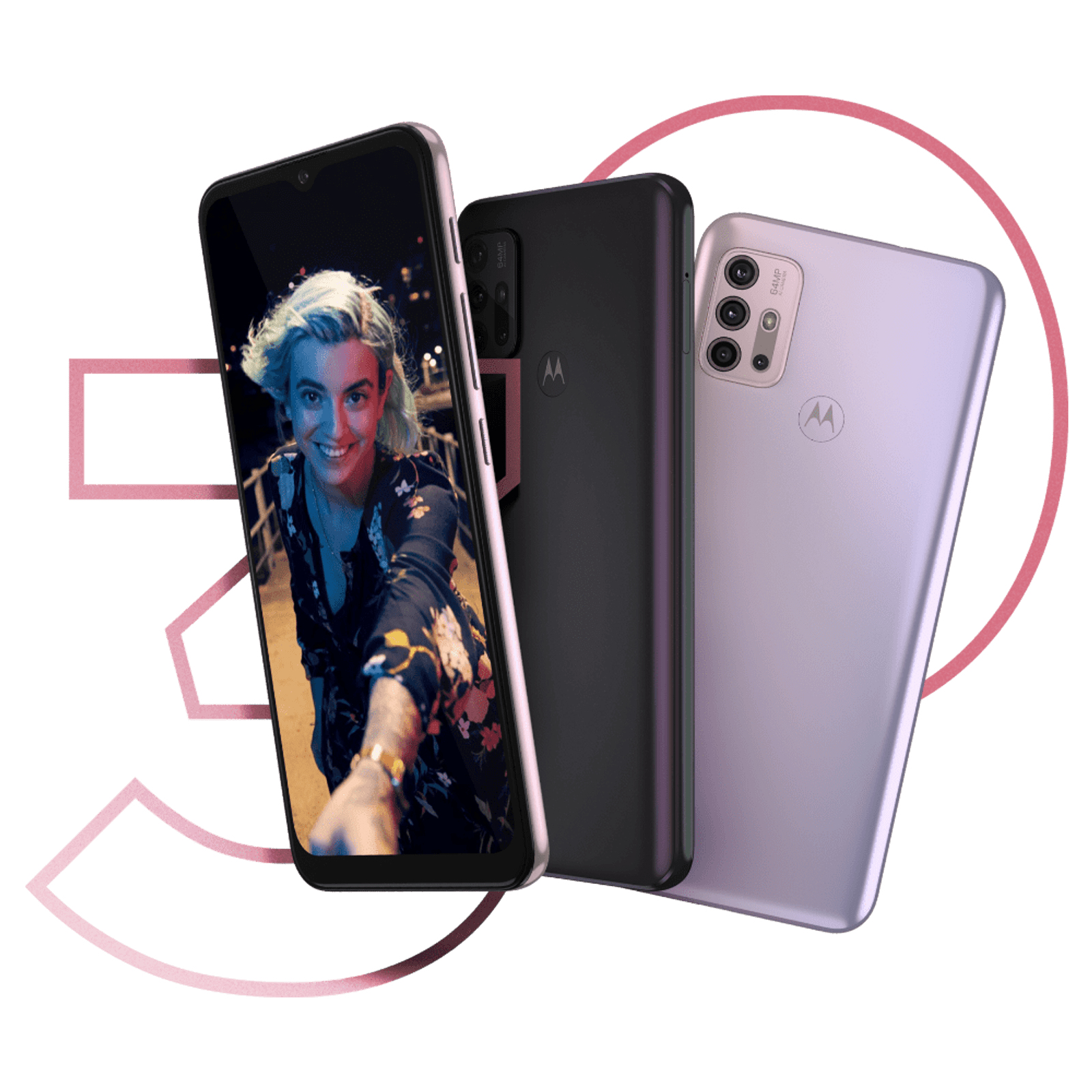 Motorola 30 16.5 cm (6.5") Dual SIM Android 11 4G USB Type-C 6 GB 128 GB 5000 mAh Pearl – image 2