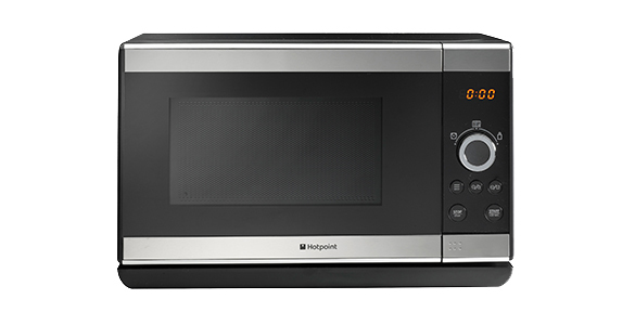 Hotpoint MWH2021X microwave Black, Stainless steel Countertop – image 2