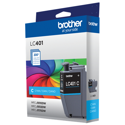 Brother LC401CS ink cartridge 1 pc(s) Original Standard Yield Cyan – image 5